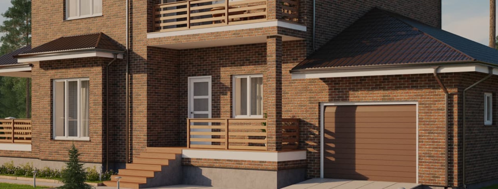 Строительство домов из кирпича и блоков от 21500 р/кв.м